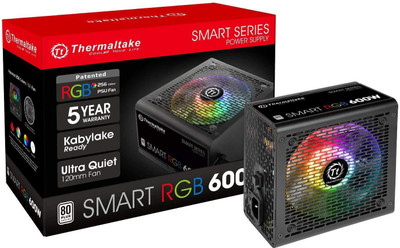 

thermaltake PS-SPR-0600NHSAWE-1 600 Watts PSU(Black)