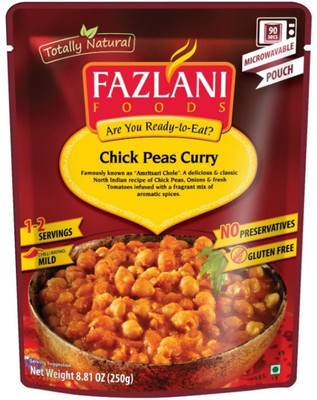 

Fazlani Foods Ready To Eat Amritsari Chole (Chick Peas) Curry 250 g