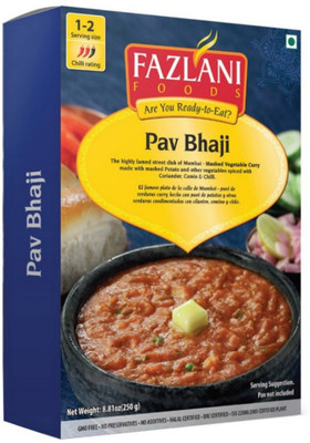 

Fazlani Foods Ready To Eat Single Pack Pav Bhaji 250 g