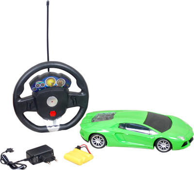 

Fancy Soft Collection Off Road Monster Racing Car, Remote Control(Green)