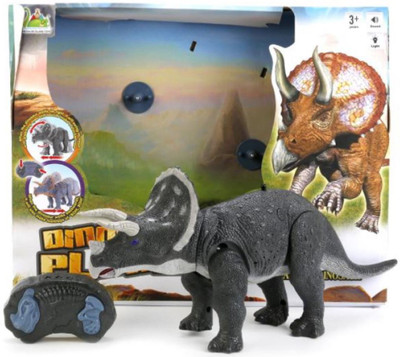 

WE-BLINK INFRARED CONTROLLED TRICERATOPS GRAY DINOSAUR(Grey)
