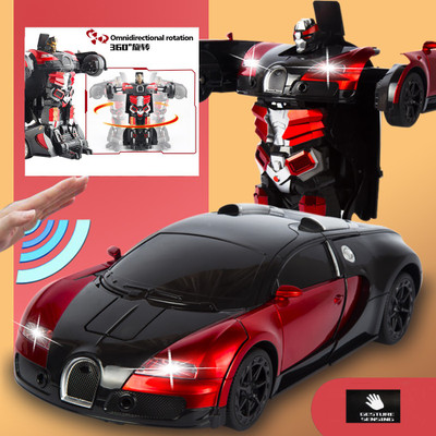 

Stylo 1:12 Scale Super Deformation Transforming Remote Control Robot Car (multi)(Red, Multicolor, Black), Black;multicolor;red