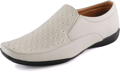 

FASHINO Formal Shoes Slip On For Men(Off White