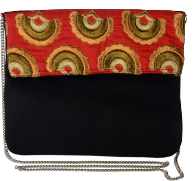

Rezzy Women Formal Multicolor Velvet Sling Bag