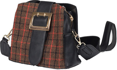 

REYU Girls Evening/Party, Casual Multicolor Synthetic Leather Sling Bag