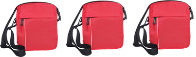 

Everest Cult Men Casual Red Polyester Sling Bag