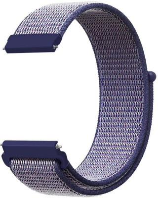 

CELLFATHER Nylon Loop Band Wrist Watch Strap For Samsung Gear S3 (Mid-night Blue) Smart Watch Strap(Blue)