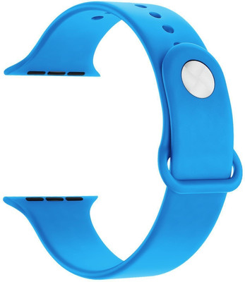 

CELLFATHER Silicone Band Strap for 38mm Series 1 2 3 (Band Edition Nike) (Size-S/M) Blue Smart Watch Strap(Blue)