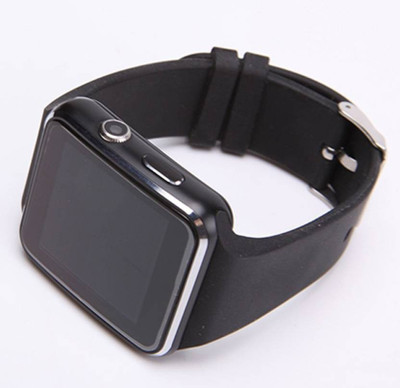 

Wrapo X6 Bluetooth Smart Watch Round Support SIM &TF Card Men Women Business Smartwatch Compatible With Android and IOS Devices Smartwatch (Black Strap Free Size) Black Smartwatch(Black Strap Free Size)