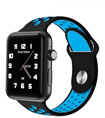 

Zrose M3 SMART WATCH WITH MANY FEATURES (TIME,MUSIC,SIM,NOTIFICATION,FIND MY PHONE,CALORIES,VOICE CONTROLS,CAMERA REMOTE,ANTI LOST AIERT,PEDOMETER,SLEEP,REMINDERS AND MANY MORE STYLISH ELEGANT SMART WATCH multicolor Smartwatch(Blue Strap Free Size)