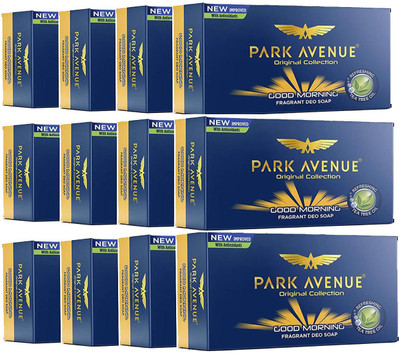 

Park Avenue GOOD MORNING Fragrant Soap 125g x 12(1500 g, Pack of 12)