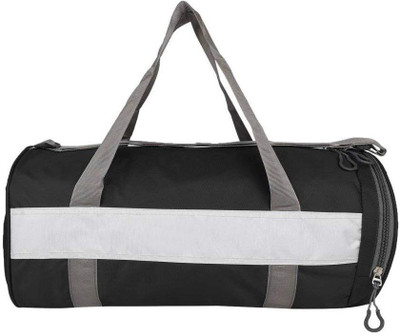 

GymWar GYM BAG Duffel Bag Fitness Bag Sport Bag Gym Duffle Travel Bag With Shoe compartment Gym Bag(Black)