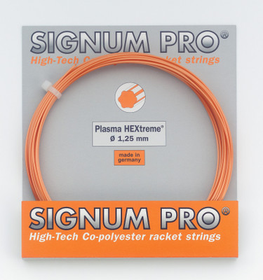 

Signum Pro Plasma HEXtreme Pure 1.30mm- 12m 1.30 Tennis String - 12 m(Orange)