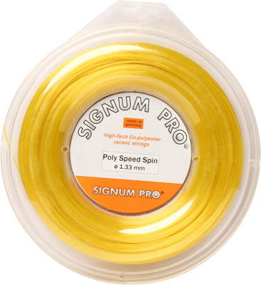

Signum Pro Poly Speed Spin 1.33mm- 200m Reel 1.33 Tennis String - 200 m(Gold)