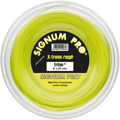 

Signum Pro Triton 1.30mm- 200m Reel 1.30 Tennis String - 200 m(Yellow)