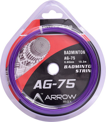 

Arrowmax Badminton AG -75 String (0.68 mm, 10.3 Mtr) Color May Vary, .68 Badminton String - 10.3 m(Multicolor)