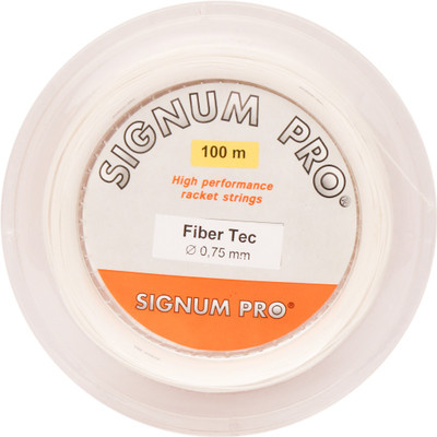 

Signum Pro Fiber Tec 0.75mm- 100m Reel 0.75 Badminton String - 100 m(White)