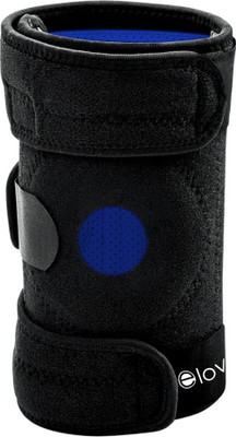 

Elove Knee Support Brace Knee Support (Free Size, Black, Blue)