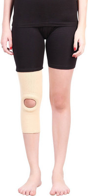 

Sankat Mochan KNEE CAP OPEN PATELA GEL Knee Support (L, Beige)