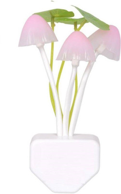 WDS Mushroom Lamp Automatic Sensor Light Multi-Color Changing Night Lamp  Night Lamp(12 cm, Multicolor)