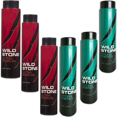

Wild Stone ULTRA SENSUAL DEO TALC 100 GM+HYDRA ENERGY DEO TALC 100 GM(100 g)