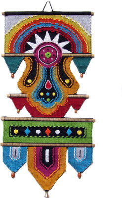 

H R Enterprise Handloom Cotton wall Hanging for home Decor 31 Tapestry(Multicolor)