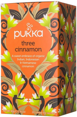 

Pure & Sure THREE CINNAMON Cinnamon Infusion Tea Bags(20 Bags, Box)