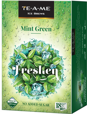 

TE-A-ME Freshen Mint Green Iced Tea Box(18 Bags)