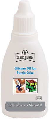 

Sheldon Silicone Lubrication Oil for Puzzle Cube Toy Accessory(Puzzle Cube White)