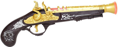 

Hamleys Pirates Spitfire Pistol Set(Black, Gold)