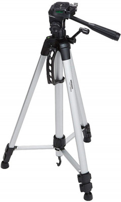 

Lacry 360-1050mm Adjustable 1/4 Screw Mini Aluminum Alloy Tripod Stand Holder for Camera Mobile Phone Tripod(Silver, Supports Up to 2.5)