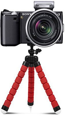 

ALLMUSIC Flexible Mini Tripod Camera Travel Tripod with 360 Rotatable mobile holder mount Octopus design WITH Gorillapod Universal stand for all Smartphones and Video C ameras TRIPOD KAF34-07 Tripod, Tripod Kit(MULTICLOUR, Supports Up to 3.5)