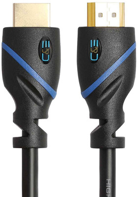 

CE TV-out Cable (20 Feet) HDMI Cable Supports Ethernet, 3D and Audio Return, (1 Pack)(Black, For BluRay, 6 m)