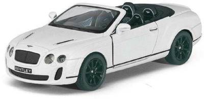 

Emob 1:36 Scale Die Cast Metal White Bentley Pull Back Car Toy with Openable Doors(Multicolor)