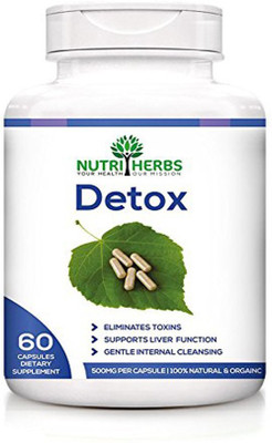 

Nutriherbs Detox - 60 Capsules (Pack of 1)(60 No)