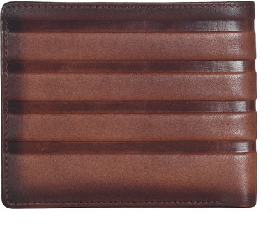 

Adamis Men Brown Genuine Leather Wallet(3 Card Slots)