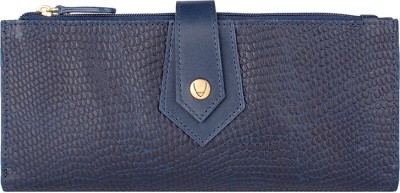 

Hidesign Women Casual Blue Genuine Leather Wallet(13 Card Slots), Liz melb ran m blue