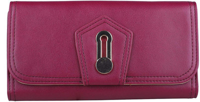 

Giordano Women Casual Pink Genuine Leather Wallet(2 Card Slots), Purple
