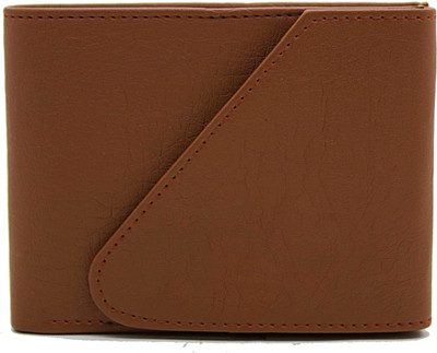 

MS Men Formal Brown Artificial Leather Wallet(4 Card Slots)