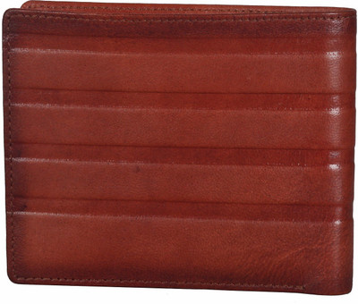 

Adamis Men Tan Genuine Leather Wallet(3 Card Slots)