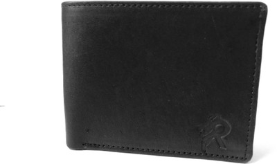 

Rich Club Men Black Genuine Leather Wallet(4 Card Slots), Brown