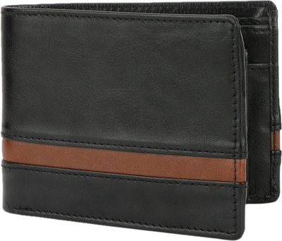 

RUSHQ Men Casual Black, Brown Artificial Leather Wallet(3 Card Slots)