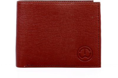 

TnW Men Brown Artificial Leather Wallet(5 Card Slots)