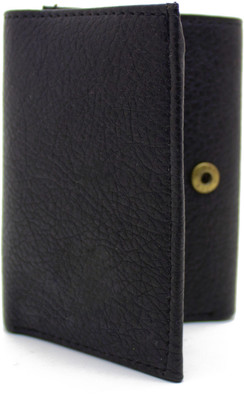 

MS Men Casual Black Artificial Leather Wallet(4 Card Slots)