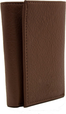 

MS Men Formal Brown Artificial Leather Wallet(4 Card Slots)