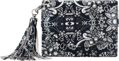 

Creature Women Casual Black Artificial Leather Wallet(5 Card Slots)