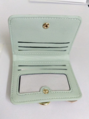 

JustChhapo Women Green Artificial Leather Wallet(4 Card Slots)