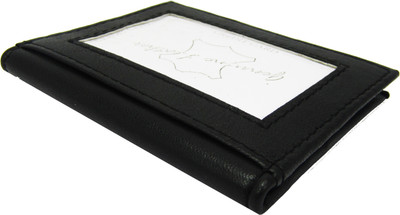 

Peacock Mundkar Boys Black Artificial Leather Wallet(8 Card Slots)