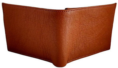 

mra fashion Men Casual Tan Artificial Leather Wallet(10 Card Slots)