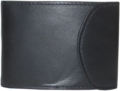 

Zubron Men Casual Black Genuine Leather Card Holder(10 Card Slots), Blk030